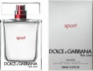 Туалетная вода The One For Men Sport, 100 мл Dolce&Gabbana (Дольче Габбана)